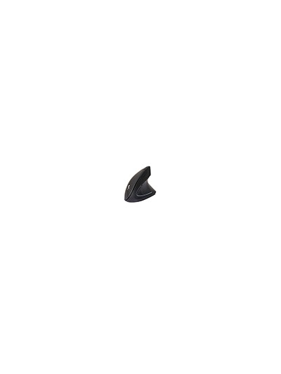 Raton q-connect optico inalambrico ergonomico vertical dpi 800/1200/1600 pilas aaa negro