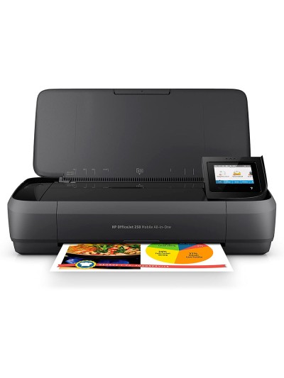 Equipo multifuncion portatil hp officejet 250 wifi 4800x1200 tinta 10 ppm negro 7 color ppm escaner copiadora