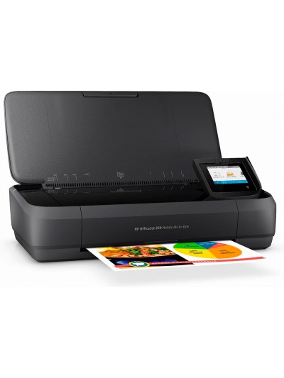 Equipo multifuncion portatil hp officejet 250 wifi 4800x1200 tinta 10 ppm negro 7 color ppm escaner copiadora