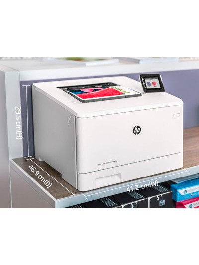 Impresora hp color laserjet pro m454dw 28 ppm usb wifi ethernet