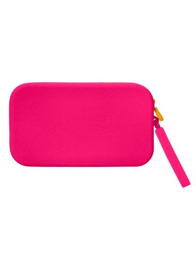 Estuche portatodo antartik tropical dive silicona soft rectangular 190x120x25 mm rosa fucsia