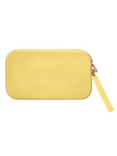 Estuche portatodo antartik tropical dive silicona soft rectangular 190x120x25 mm amarillo