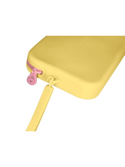 Estuche portatodo antartik tropical dive silicona soft rectangular 190x120x25 mm amarillo