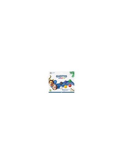 Set giotto make up pintura facial 6 botes 5 ml colores clasicos