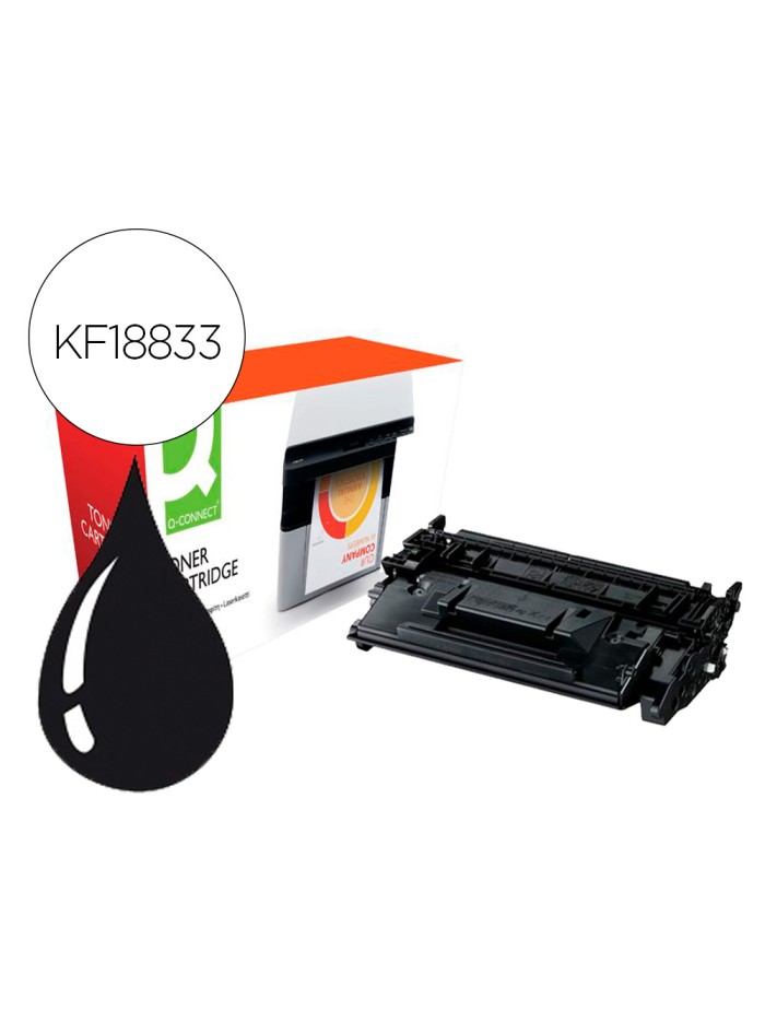 Toner compatible q-connect canon lbp214 i-sensys lbp 212 / 214 / 215 negro 3100 paginas Toner compatible q-connect canon lbp214 i-sensys lbp 212 / 214 / 215 negro 3100 paginas