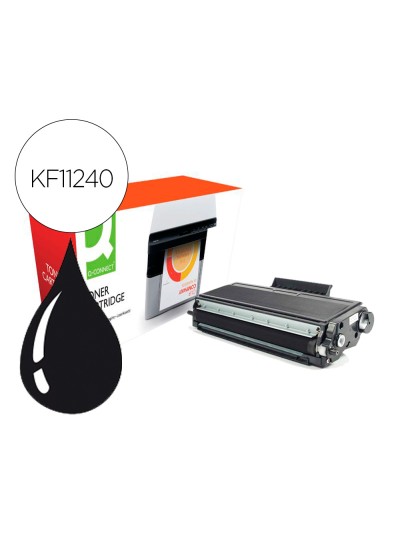 Toner compatible q-connect brother tn3480 hl-l5000 / l5100 / l5200 / l6300 / l6400 negro 8000 paginas