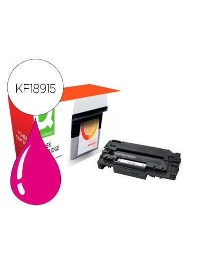 Toner compatible q-connect canon lbp710m i-sensys lbp-710 / 712 magenta 10000 paginas