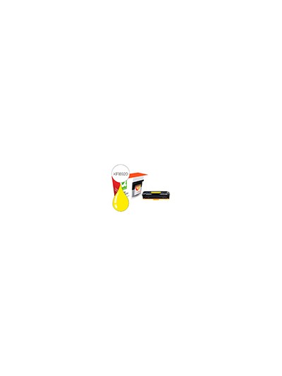 Toner compatible q-connect canon lbp611y i-sensys lbp610 amarillo alto rendimiento 2200 paginas