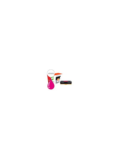Toner compatible q-connect canon lbp611m i-sensys lbp610 magenta alto rendimiento 2200 paginas