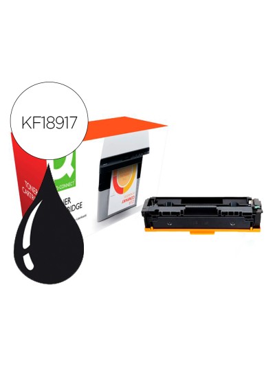 Toner compatible q-connect canon lbp611k i-sensys lbp610 negro alto rendimiento 2800 paginas
