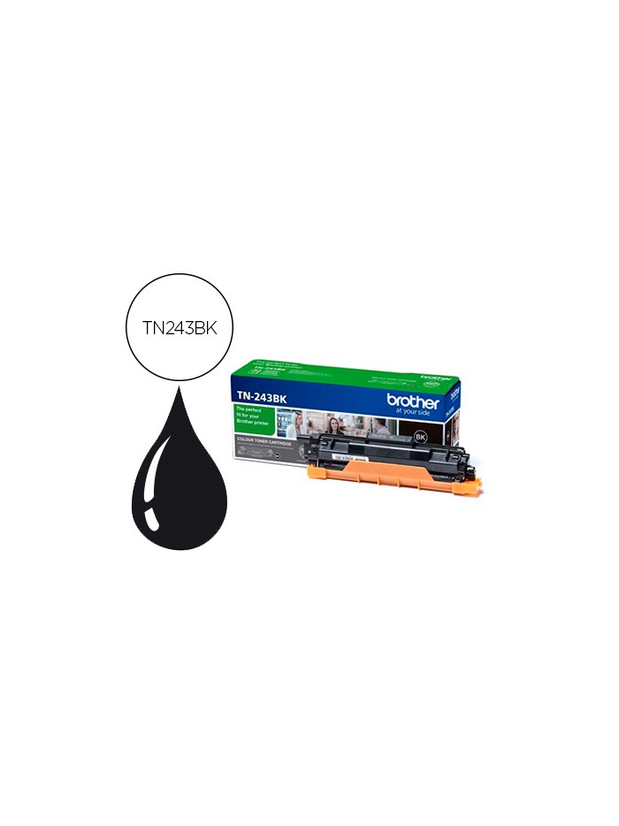 Toner brother tn243bk dcp-l3510cdw / hl-l3270cdw / mfc-l3710cw negro 1000 paginas Toner brother tn243bk dcp-l3510cdw / hl-l3270cdw / mfc-l3710cw negro 1000 paginas