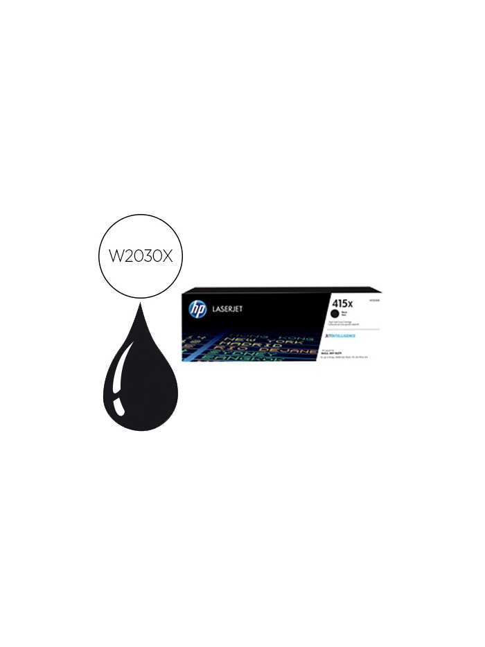 Toner hp 415x laser color m454 / mfp m479 negro 7500 paginas Toner hp 415x laser color m454 / mfp m479 negro 7500 paginas