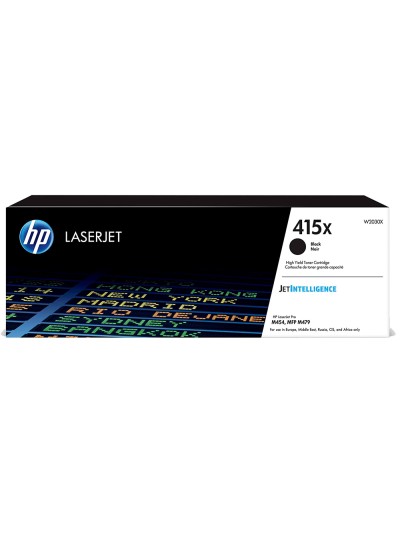 Toner hp 415x laser color m454 / mfp m479 negro 7500 paginas