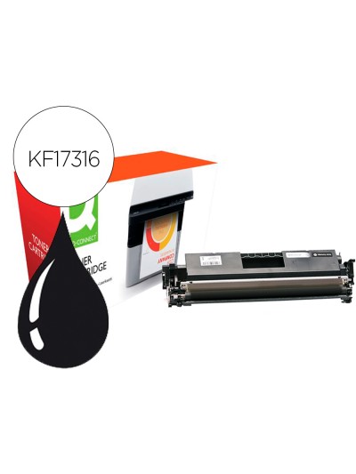 Toner q-connect compatible hp cf217a laserjet pro m102 / m130 negro