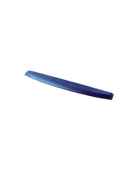 Reposamuñecas fellowes para teclado espuma memory foam azul zafiro 476x50x16 mm