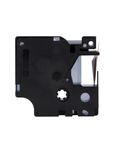 Cinta q-connect mk-221 blanco-negro 9mm longitud 8 mt