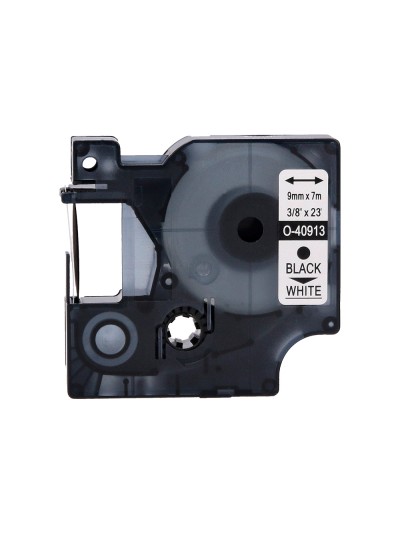 Cinta q-connect 1000 negro-blanco 9 mm x 7mt dymo