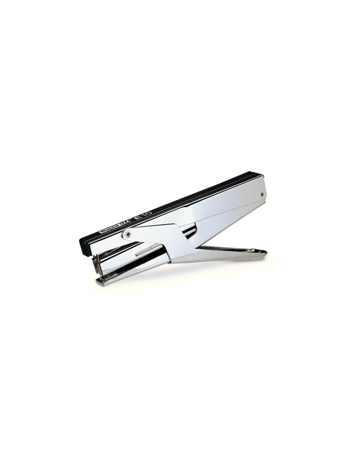 Grapadora tenaza rapid e10 cromado/negro capacidad 15 hojas usa grapas n 10 Grapadora tenaza rapid e10 cromado/negro capacidad 15 hojas usa grapas n 10