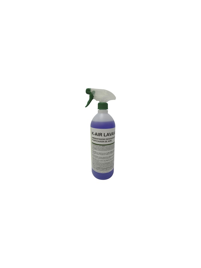 Ambientador spray ikm k-air aroma flor de lavanda botella de 1 litro Ambientador spray ikm k-air aroma flor de lavanda botella de 1 litro