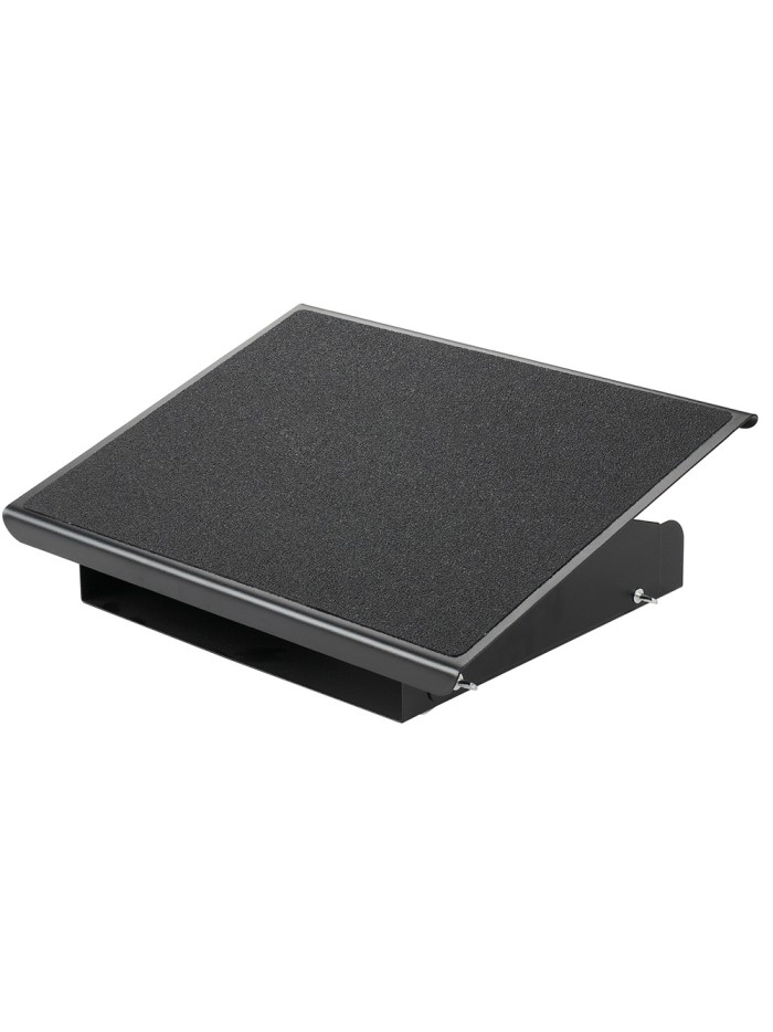 Reposapies metalico q-connect ajustable 3 alturas 415x326x103 mm Reposapies metalico q-connect ajustable 3 alturas 415x326x103 mm