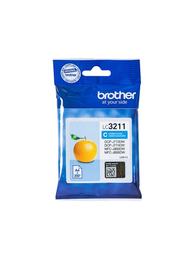 Ink-jet brother lc3211c dcp-j572 / dcp-j772 / dcp-j774 / mfc-j890 / mfc-j895 cian 200 pag