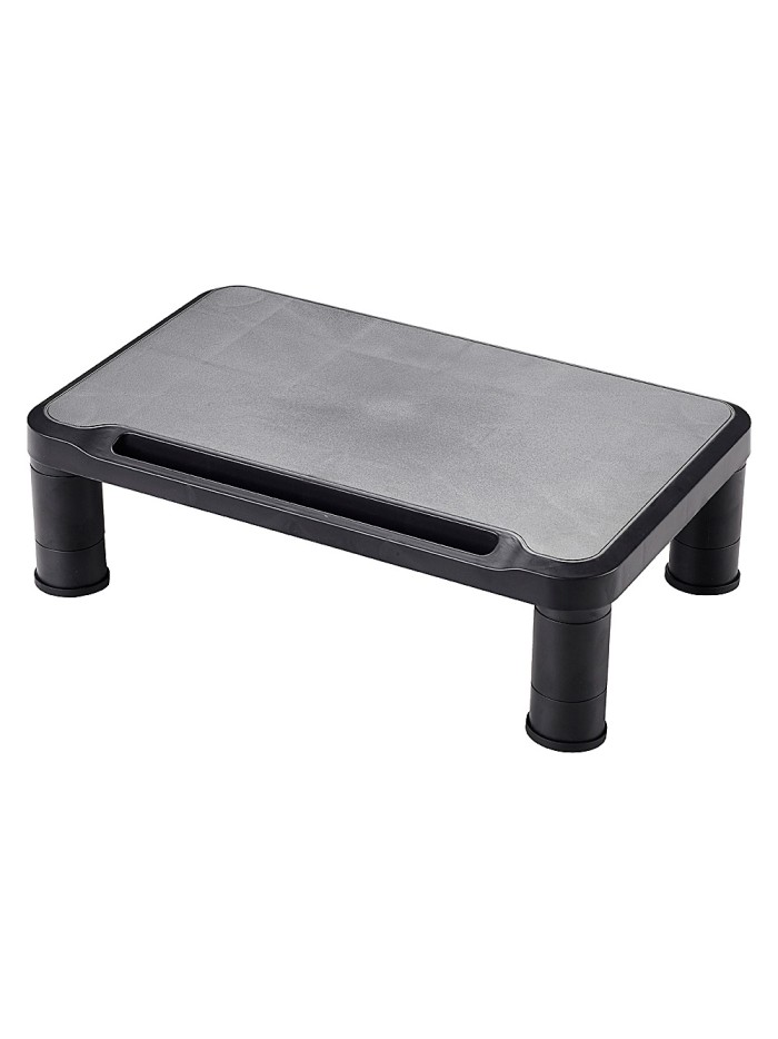 Soporte q-connect para monitor ajustable en altura 380x240x112 mm Soporte q-connect para monitor ajustable en altura 380x240x112 mm