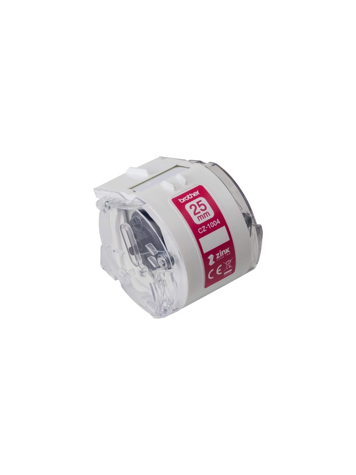 Cinta brother cz-1004 impresion color para impresora vc-500w rollo 25 mm x 5 m Cinta brother cz-1004 impresion color para impresora vc-500w rollo 25 mm x 5 m