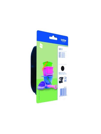 Ink-jet brother lc221bk dcp-j562dw / mfc-j480dw / 680dw / 880dw negro 260 paginas