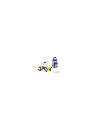 Juego didactico miniland pentominos de colores