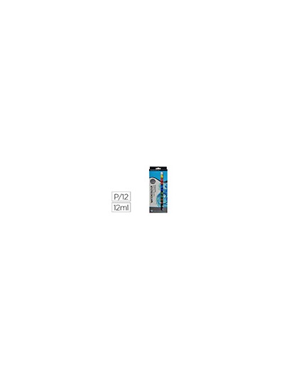Pintura acuarela daler rowney simply caja de 12 colores surtidos tubo de 12 ml