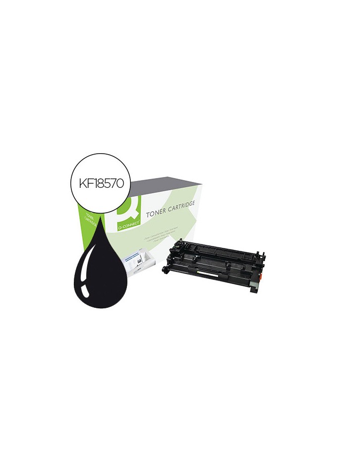 Toner q-connect compatible hp cf226a laserjet m402 / m426 negro 3100 paginas Toner q-connect compatible hp cf226a laserjet m402 / m426 negro 3100 paginas