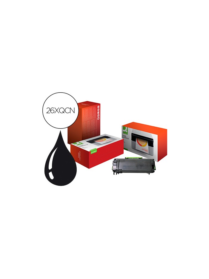 Toner compatible q-connect hp cf226x laserjet m402 negro alta capacidad Toner compatible q-connect hp cf226x laserjet m402 negro alta capacidad