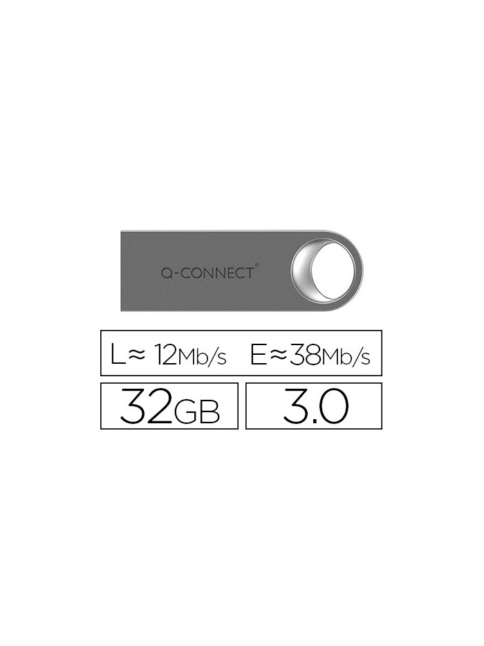 Memoria usb q-connect flash premium 32 gb 3.0 Memoria usb q-connect flash premium 32 gb 3.0