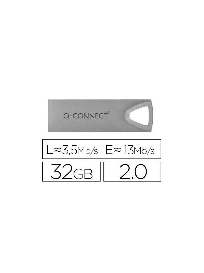 Memoria usb q-connect flash premium 32 gb 2.0 Memoria usb q-connect flash premium 32 gb 2.0