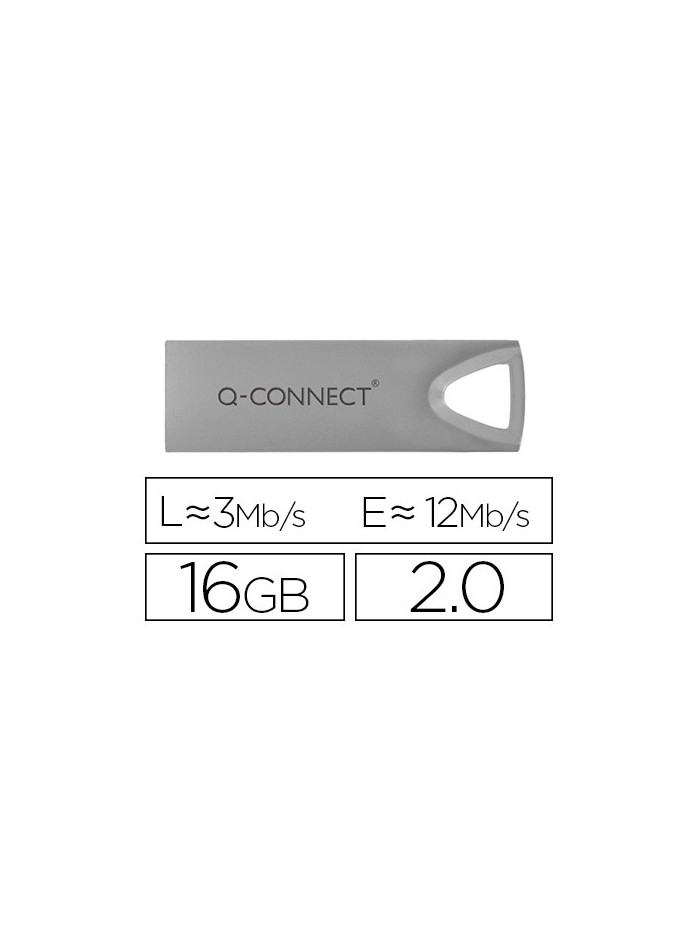 Memoria usb q-connect flash premium 16 gb 2.0 Memoria usb q-connect flash premium 16 gb 2.0