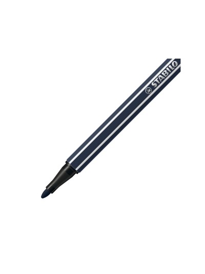 Rotulador stabilo acuarelable pen 68 gris paynes punta gruesa 1mm