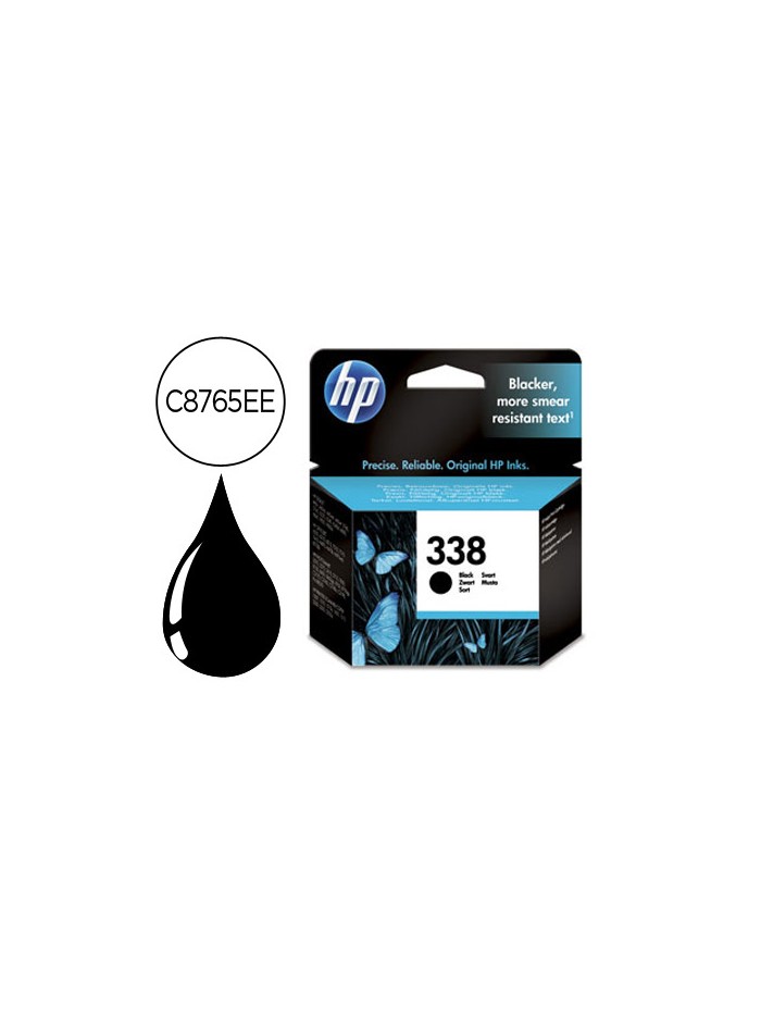 Ink-jet hp dj 6540 6620 5740 5 745 6840 6540 photosmart 2575 2710 8150 8450 officejet 7310 7410 6210 psc1510 n.338 negra Ink-jet hp dj 6540 6620 5740 5 745 6840 6540 photosmart 2575 2710 8150 8450 officejet 7310 7410 6210 psc1510 n.338 negra