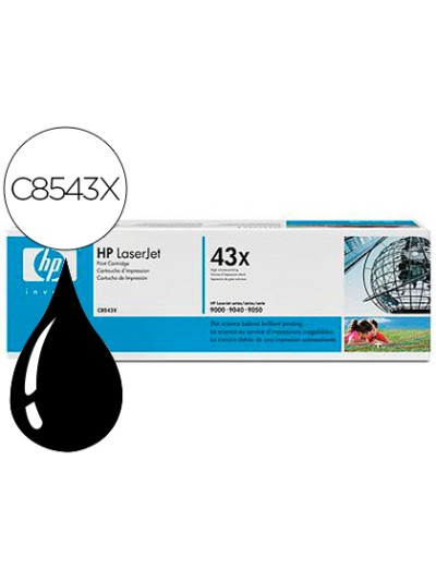 Toner hp laserjet 9000/n/dn/mf p9040mfp/9050mfp negro (30.000pag)