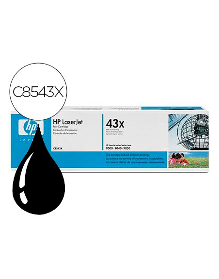 Toner hp laserjet 9000/n/dn/mf p9040mfp/9050mfp negro (30.000pag)