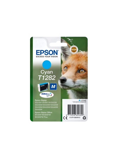 Ink-jet epson t1282 stylus s22 / sx125 cyan -170 pag-
