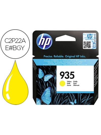 Ink-jet hp 935 ojp 6230 / 6830 amarillo - 400 pag -
