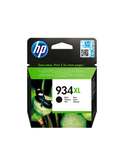 Ink-jet hp 934xl ojp 6230 6830 negro 1000 pag