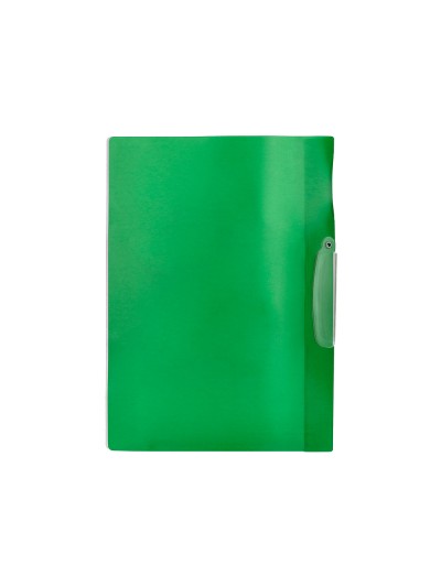 Carpeta beautone dossier pinza lateral 48383 polipropildin a4 verde pinza giratoria -pack de 10 retractilado