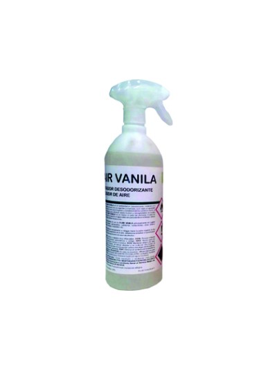 Ambientador spray ikm k-air aroma vainilla/canela botella de 1 litro