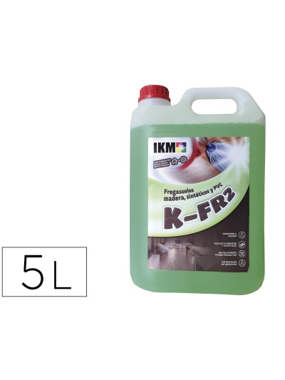 Limpiasuelos ikm para suelo de madera / sintentico / pvc garrafa de 5 litros