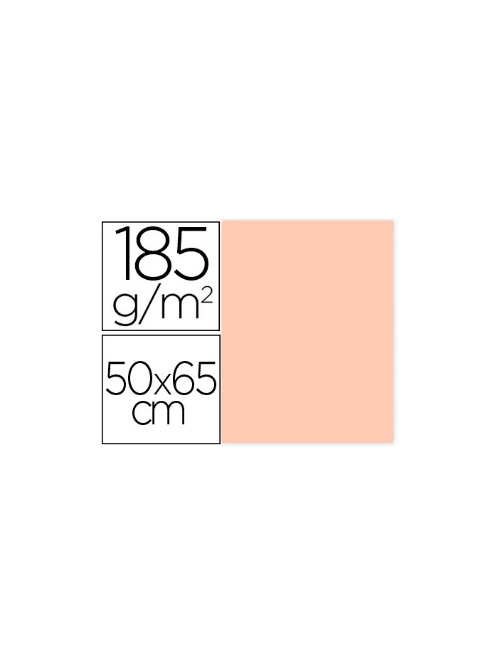 Cartulina guarro carne 50x65 cm 185 gr Cartulina guarro carne 50x65 cm 185 gr