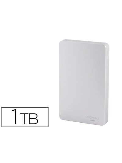 Disco duro q-connect 2,5/' externo 1tb usb 3.0 sata