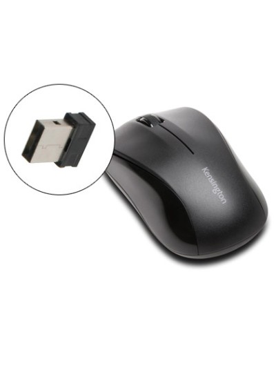 Raton kensington valumouse inalambrico 1000 dpi receptor usb 2,4 ghz negro