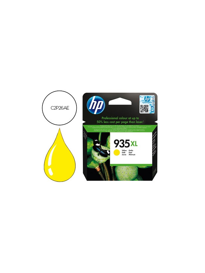 Ink-jet hp 935xl ojp 6230 / 6830 amarillo -825 pag- Ink-jet hp 935xl ojp 6230 / 6830 amarillo -825 pag-
