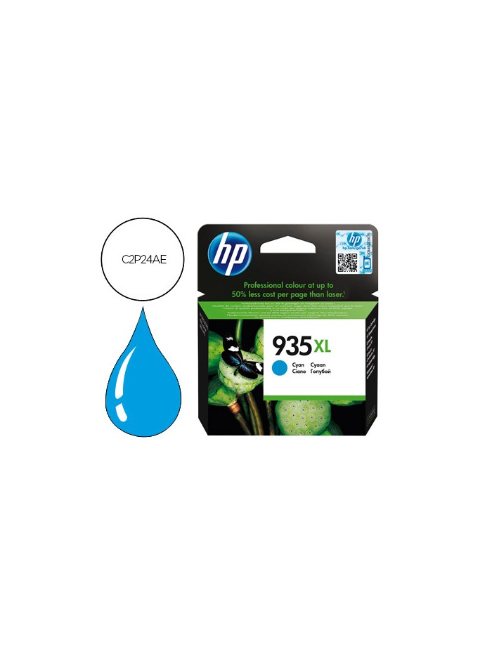 Ink-jet hp 935xl ojp 6230 / 6830 cian -825 pag- Ink-jet hp 935xl ojp 6230 / 6830 cian -825 pag-